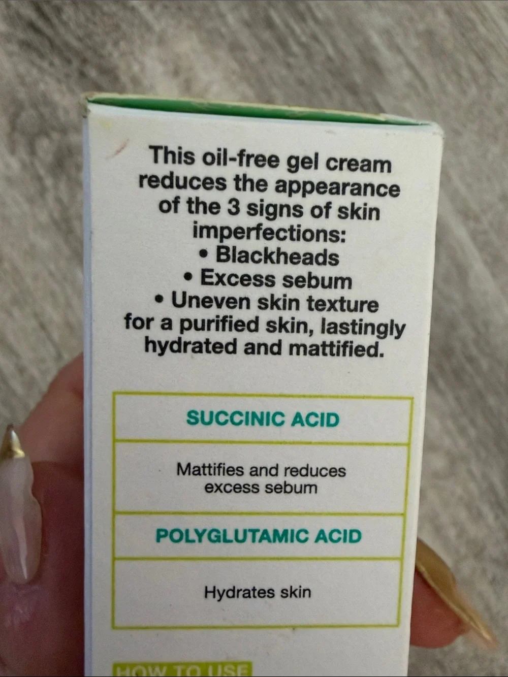 Sephora Mint Green & White Hydrating Mattifying Gel Cream
